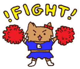 Betty & Kinako's happy life sticker #158942