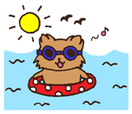 Betty & Kinako's happy life sticker #158943