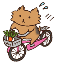 Betty & Kinako's happy life sticker #158944