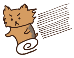 Betty & Kinako's happy life sticker #158945