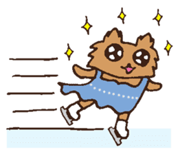 Betty & Kinako's happy life sticker #158946