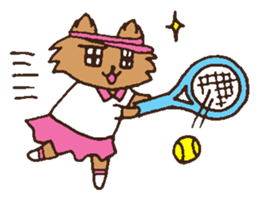 Betty & Kinako's happy life sticker #158948