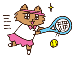 Betty & Kinako's happy life sticker #158948