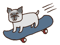 Betty & Kinako's happy life sticker #158958