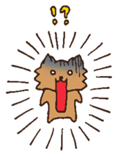 Betty & Kinako's happy life sticker #158974