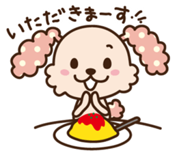 pinky dog sticker #158980