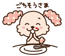 pinky dog sticker #158981