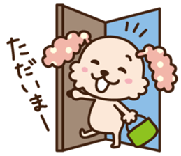 pinky dog sticker #158983