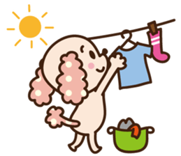 pinky dog sticker #158987