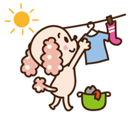 pinky dog sticker #158987