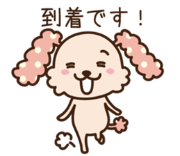 pinky dog sticker #158991