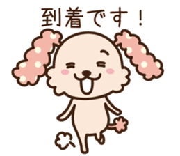 pinky dog sticker #158991