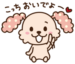 pinky dog sticker #159005