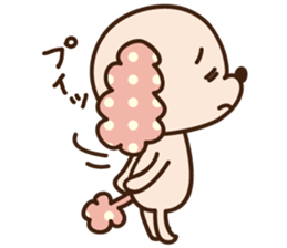 pinky dog sticker #159010