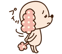 pinky dog sticker #159010
