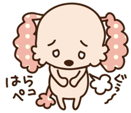 pinky dog sticker #159011