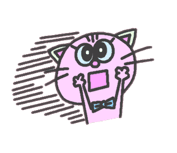 Mystery Cat Belle-chan sticker #159021