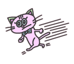 Mystery Cat Belle-chan sticker #159023