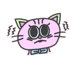 Mystery Cat Belle-chan sticker #159025