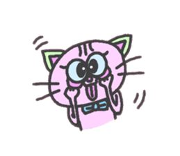 Mystery Cat Belle-chan sticker #159027