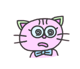 Mystery Cat Belle-chan sticker #159034