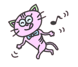 Mystery Cat Belle-chan sticker #159039
