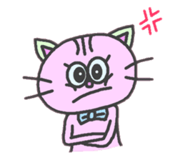 Mystery Cat Belle-chan sticker #159040