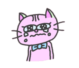 Mystery Cat Belle-chan sticker #159042