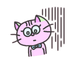 Mystery Cat Belle-chan sticker #159044