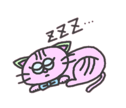 Mystery Cat Belle-chan sticker #159050