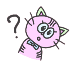 Mystery Cat Belle-chan sticker #159051