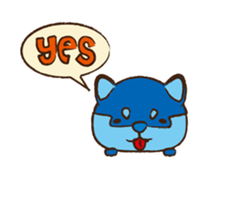 Good luck Ao Shiba sticker #159259