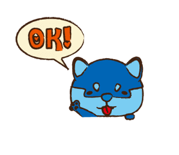 Good luck Ao Shiba sticker #159261