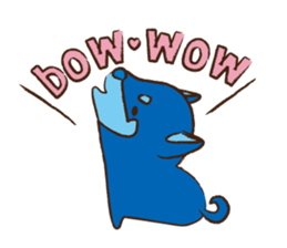 Good luck Ao Shiba sticker #159265