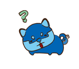 Good luck Ao Shiba sticker #159267