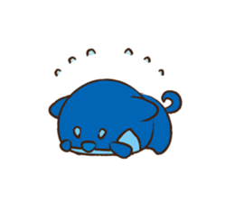 Good luck Ao Shiba sticker #159273