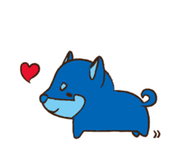 Good luck Ao Shiba sticker #159287