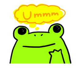 Ru of a frog sticker #159302