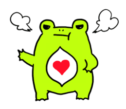 Ru of a frog sticker #159316