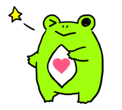 Ru of a frog sticker #159319