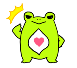 Ru of a frog sticker #159320