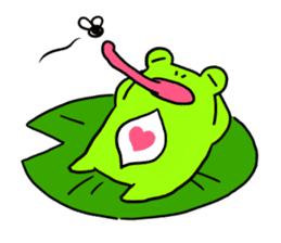 Ru of a frog sticker #159325
