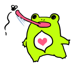 Ru of a frog sticker #159328
