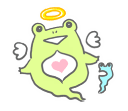 Ru of a frog sticker #159330