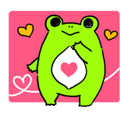 Ru of a frog sticker #159333