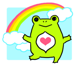 Ru of a frog sticker #159335