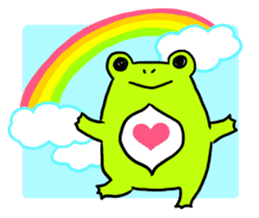 Ru of a frog sticker #159335