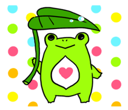 Ru of a frog sticker #159336
