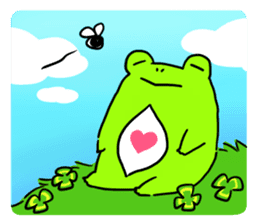 Ru of a frog sticker #159337