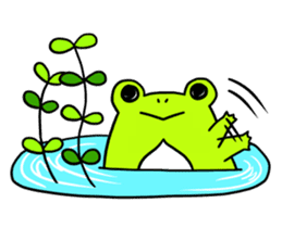 Ru of a frog sticker #159338
